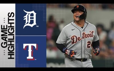 Tigers vs. Rangers Game Highlights (6/26/23) | MLB Highlights