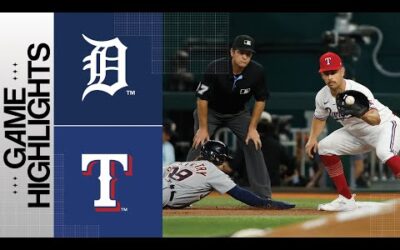 Tigers vs. Rangers Game Highlights (6/28/23) | MLB Highlights