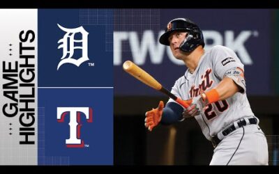 Tigers vs. Rangers Game Highlights (6/29/23) | MLB Highlights