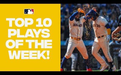 Top 10 plays of the week! (Feat. a walk-off blast, a couple of home run robberies and MORE!)