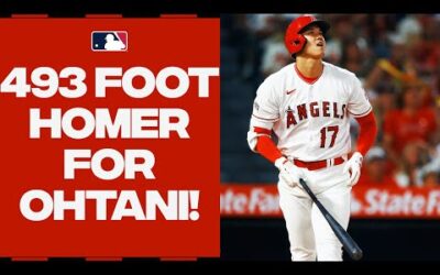 493 FEET!!! Shohei Ohtani is UNREAL!! He absolutely DEMOLISHES his 30th homer of the year! 大谷翔平ハイライト