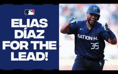 A HUGE HOMER FOR THE NL! Elias Díaz CRUSHES go-ahead home run in 8th inning of All-Star Game!!