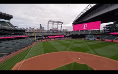 AMAZING drone tour of T-Mobile Park!