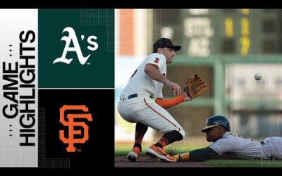 A’s vs. Giants Game Highlights (7/26/23) | MLB Highlights