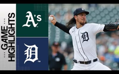 A’s vs. Tigers Game Highlights (7/6/23) | MLB Highlights