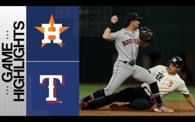 Astros vs. Rangers Game Highlights (6/30/23) | MLB Highlights