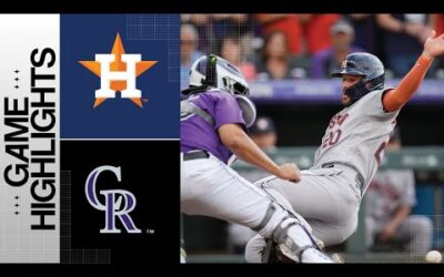 Astros vs. Rockies Game Highlights (7/18/23) | MLB Highlights