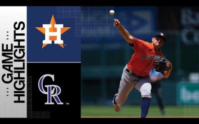 Astros vs. Rockies Game Highlights (7/19/23) | MLB Highlights