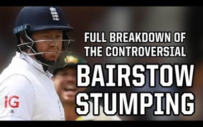 Australia’s controversial stumping of Jonny Bairstow, a breakdown