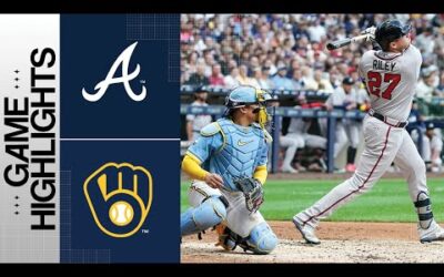 Braves vs. Brewers Game Highlights (7/21/23) | MLB Highlights