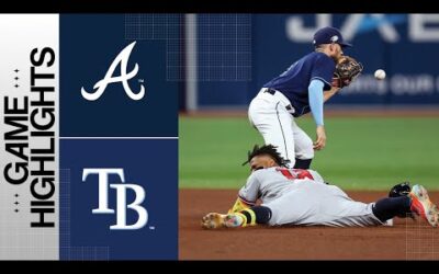 Braves vs. Rays Game Highlights (7/8/23) | MLB Highlights