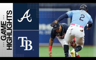 Braves vs. Rays Game Highlights (7/9/23) | MLB Highlights