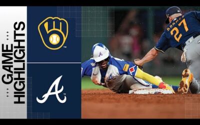 Brewers vs. Braves Game Highlights (7/28/23) | MLB Highlights