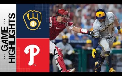 Brewers vs. Phillies Game Highlights (7/18/23) | MLB Highlights