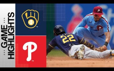 Brewers vs. Phillies Game Highlights (7/20/23) | MLB Highlights