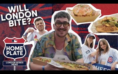 BRINGING BALLPARK FOOD TO THE UK! | Home Plate: London Series Menu