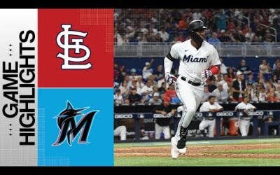 Cardinals vs. Marlins Game Highlights (7/4/23) | MLB Highlights