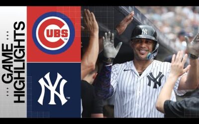 Cubs vs. Yankees Game Highlights (7/8/23) | MLB Highlights