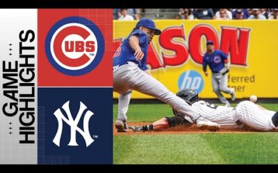 Cubs vs. Yankees Game Highlights (7/9/23) | MLB Highlights