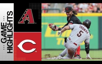 D-backs vs. Reds Game Highlights (7/21/23) | MLB Highlights