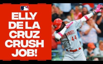 ELLY DE LA CRUZ MISSILE!! 456 foot BOMB from Elly in big game!