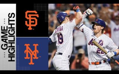 Giants vs. Mets Game Highlights (7/2/23) | MLB Highlights