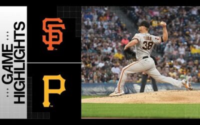 Giants vs. Pirates Game Highlights (7/15/21/23) | MLB Highlights