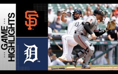 Giants vs. Tigers Game Highlights (7/24/23) | MLB Highlights