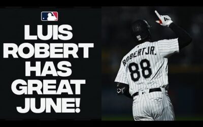 Luis Robert had a MONSTER month of June!! He CRUSHED ELEVEN homers and was INCREDIBLE in every way!