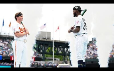 Luis Robert Jr. and Adley Rutschman have EPIC first round Home Run Derby battle!!