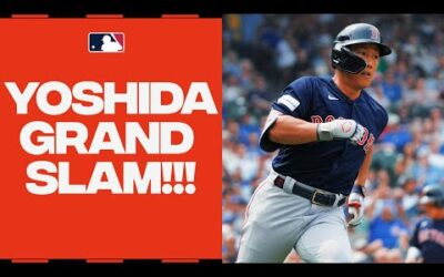 MACHO MAN YOSHIDA SLAM! Masataka Yoshida hits a GRAND SLAM for the Boston Red Sox!