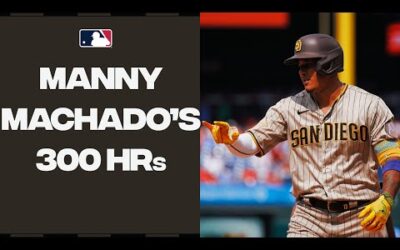 Manny Machado’s 300 career homers