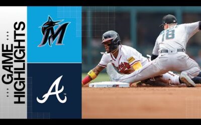 Marlins vs. Braves Game Highlights (7/2/23) | MLB Highlights