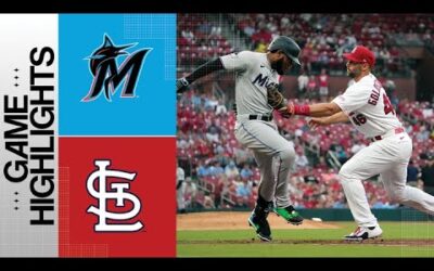 Marlins vs. Cardinals Game Highlights (7/17/23) | MLB Highlights