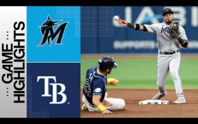 Marlins vs. Rays Game Highlights (7/26/23) | MLB Highlights