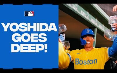 Masataka Yoshida continues STRONG season with his 12th home run of the year! | 吉田正尚ハイライト