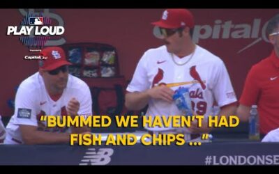 MIC’D UP IN LONDON!! Cardinals’ Miles Mikolas join Play Loud at London Series!