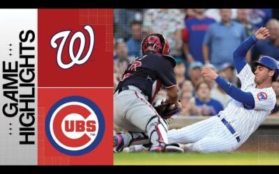 Nationals vs. Cubs Game Highlights (7/17/23) | MLB Highlights