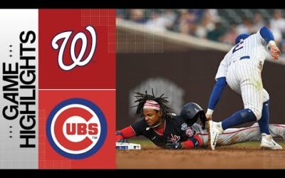 Nationals vs. Cubs Game Highlights (7/19/23) | MLB Highlights