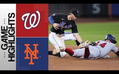 Nationals vs. Mets Game Highlights (7/28/23) | MLB Highlights