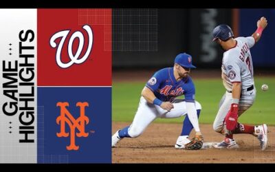 Nationals vs. Mets Game Highlights (7/29/23) | MLB Highlights