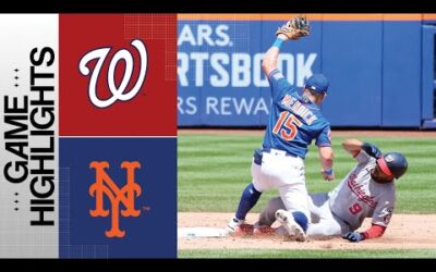 Nationals vs. Mets Game Highlights (7/30/23) | MLB Highlights