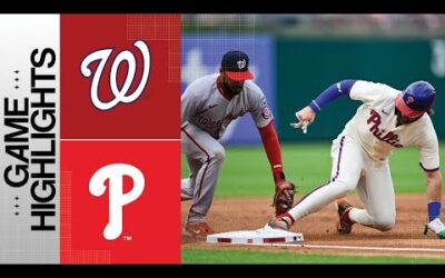 Nationals vs. Phillies Game Highlights (7/1/23) | MLB Highlights