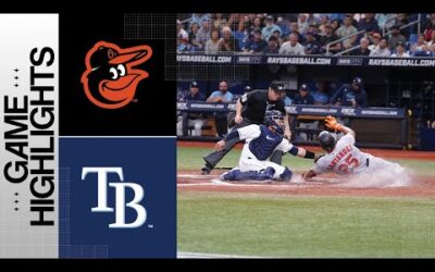 Orioles vs. Rays Game Highlights (7/20/23) | MLB Highlights