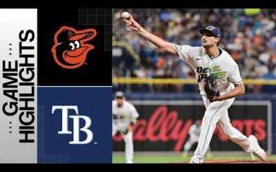 Orioles vs. Rays Game Highlights (7/21/23) | MLB Highlights