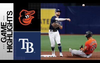 Orioles vs. Rays Game Highlights (7/22/23) | MLB Highlights