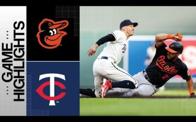 Orioles vs. Twins Game Highlights (7/7/23) | MLB Highlights