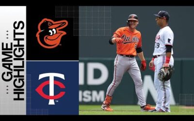 Orioles vs. Twins Game Highlights (7/8/23) | MLB Highlights