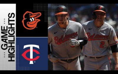 Orioles vs. Twins Game Highlights (7/9/23) | MLB Highlights