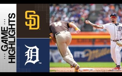 Padres vs. Tigers Game Highlights (7/23/23) | MLB Highlights